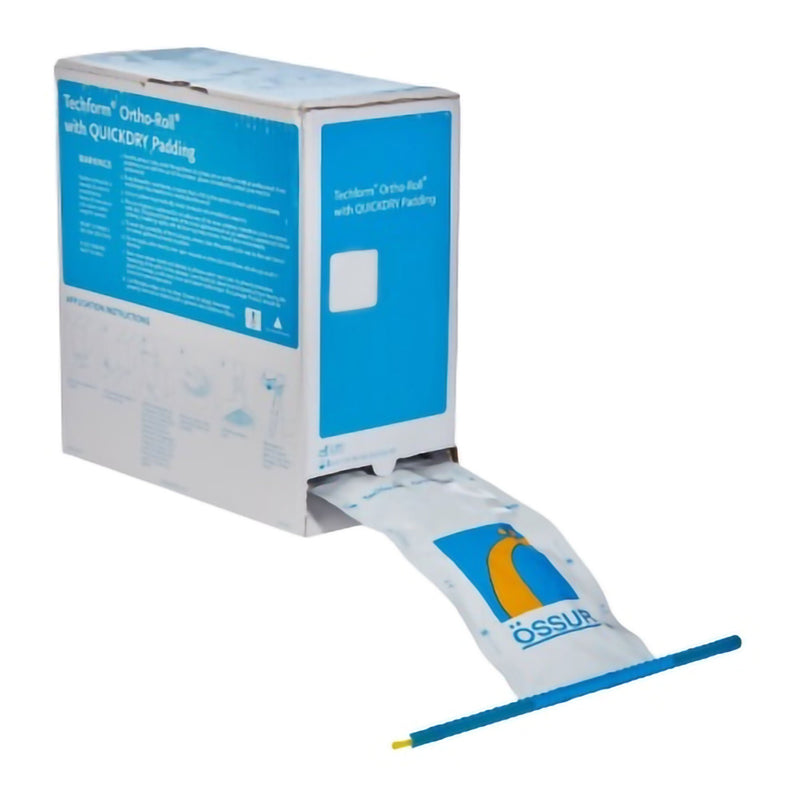 One-Side Padded Splint Roll TechForm Ortho-Roll 3 Inch X 15 Foot Fiberglass White (Each)