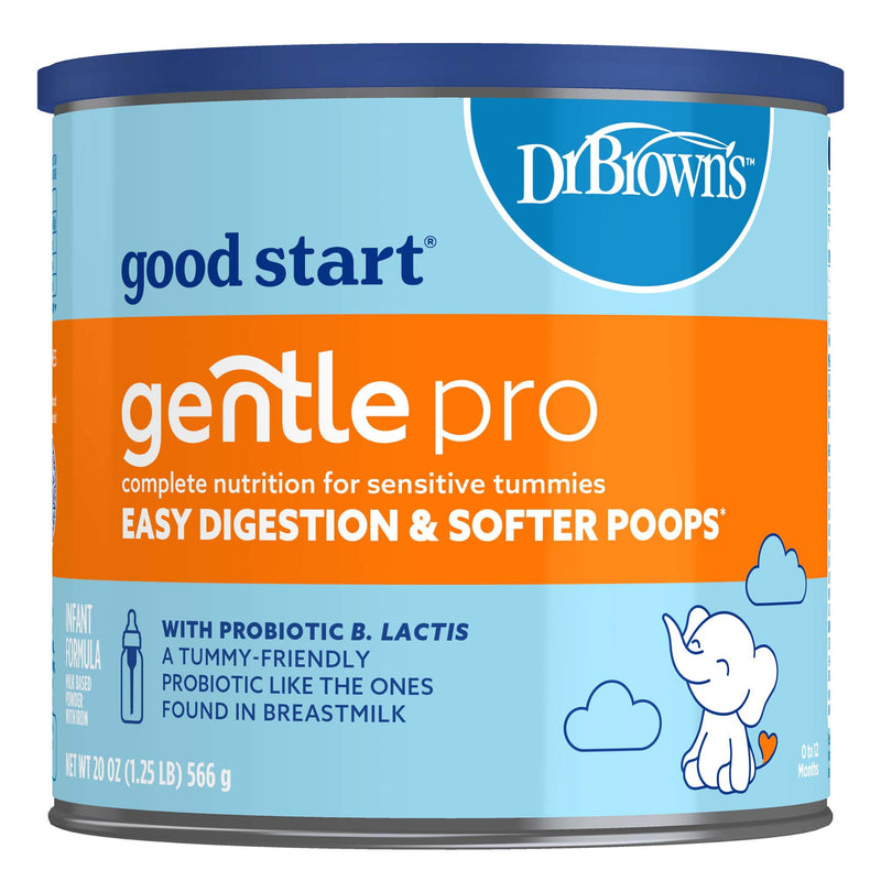 Infant Formula Dr. Brown's good start gentle pro Unflavored 20 oz. Can Powder (Case of 4)
