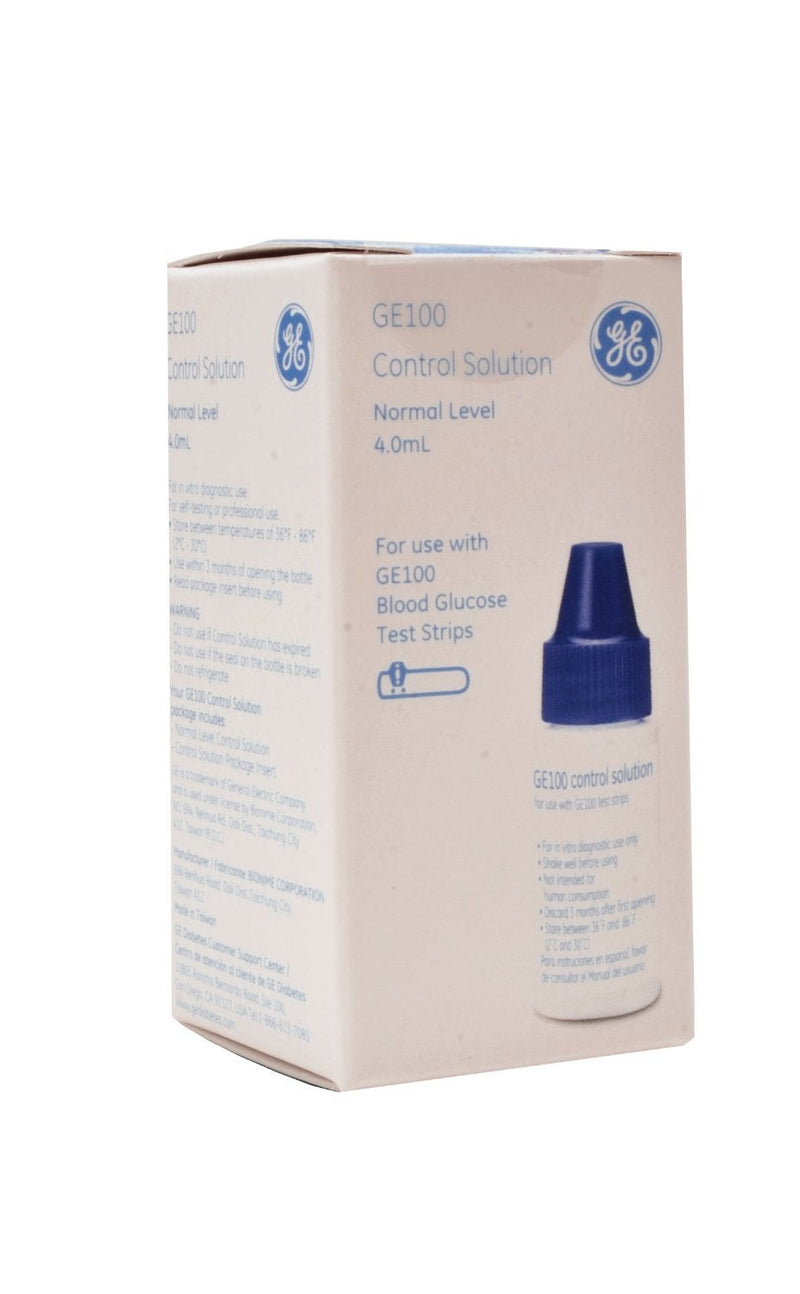 Bionime Blood Glucose Control Solution for use with GE100 Test Strips (Each)
