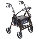 drive Duet Four-Wheel Rollator, Black (Each)