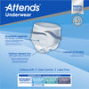 Attends Maximum Absorbent Underwear, Large (Case of 100)