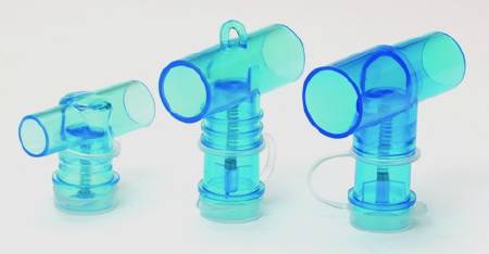 AirLife Valved Tee Adapter (Case of 30) 