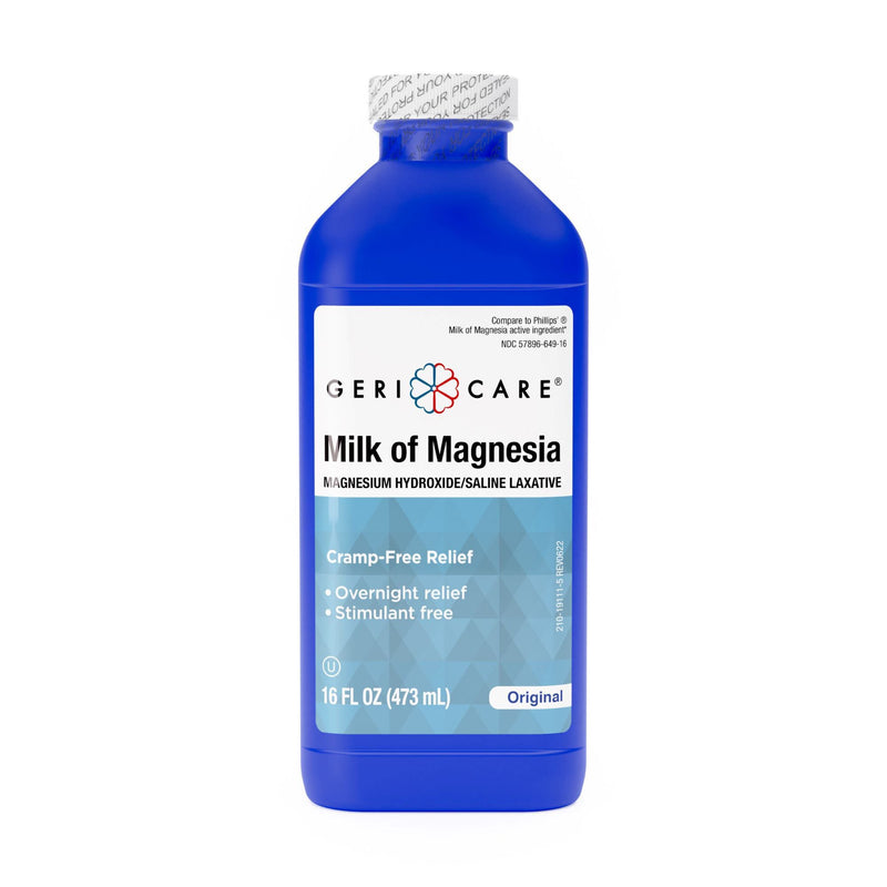 Geri-Care Magnesium Hydroxide Laxative (Case of 12)