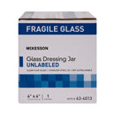 McKesson Glass Unlabeled Sundry Jar, 4 x 4 in (Box of 6)