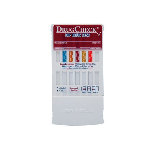 DrugCheck Dip 10-Drug Panel Drugs of Abuse Test (Box of 25)