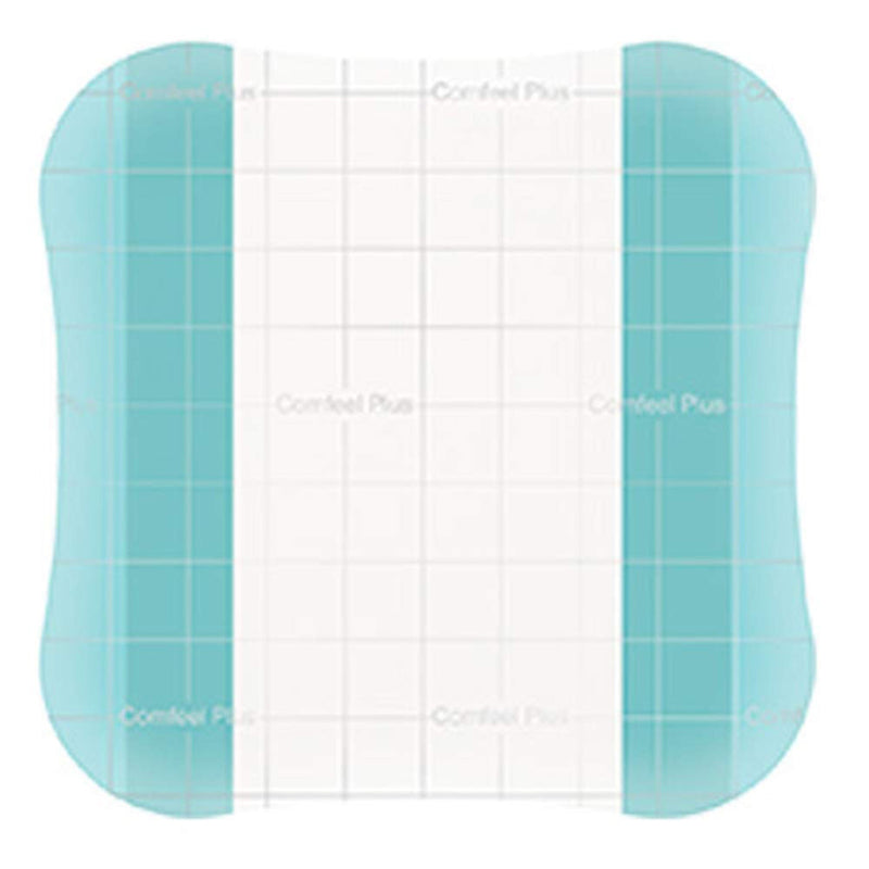 Comfeel Plus Transparent Thin Hydrocolloid Dressing, 4 x 4 Inch (10/BX) 