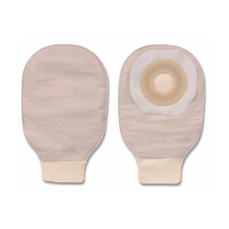 Premier Flextend One-Piece Beige Colostomy Pouch, Pre-cut to Fit 32 mm Stomas (Box of 10)