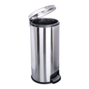 McKesson Trash Can, Stainless Steel, Round, 8 Gallons, 12 x 26.77 Inch (Case)