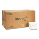 Toilet Tissue Morcon White 2-Ply Standard Size Cored Roll 1250 Sheets 4 X 4-1/2 Inch (Case of 24)