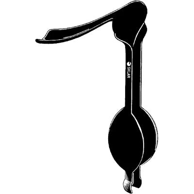 Sklar Black Laser Steiner-Auvard Weighted Speculum - 90-3560