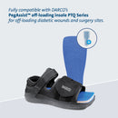 Darco MedSurg Post-Op Shoe, Men's, Extra Large, Black (Case of 36)