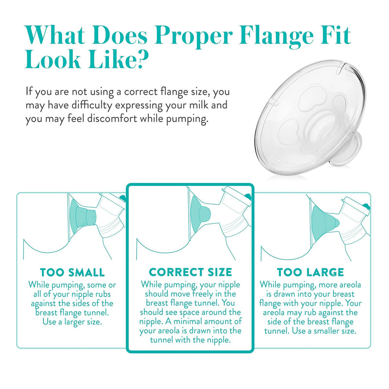 Midway Importing Inc Evenflo Advanced Fit Breast Flange, 28 millimeter (12/CS) 