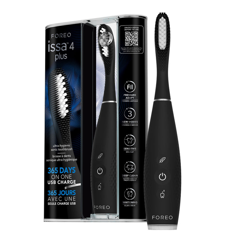 Sonic Toothbrush issa 4 Plus Black Adult Polymer (Each)