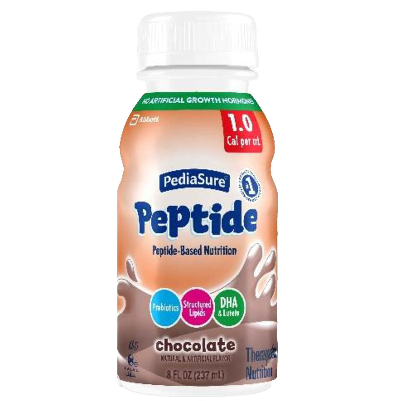 PediaSure Peptide 1.0 Cal, 8-ounce bottle (Case of 24 Bottles)