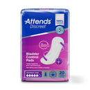 Attends Discreet Women's Maximum Long Bladder Control Pad, 14.5-Inch Length (Case of 200)