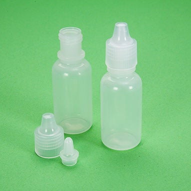 Dropper Bottle, Sterile 15 mL Natural (Each)