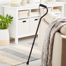 McKesson Brand McKesson Black Aluminum Offset Cane, 30 – 39 Inch Height (6/CS) 