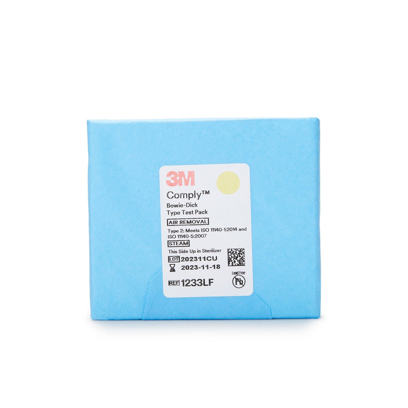 3M Comply Sterilization Bowie-Dick Test Pack, Type 2, Steam, 270° – 273° F (6/BG)