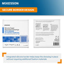 Super Absorbent Charcoal Dressing McKesson Square 6 X 6 Inch With Border Sterile (Case of 200)