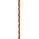 Brazos Twisted Oak Ergonomic Fitness Handcrafted Walking Stick, 48-Inch, Tan 