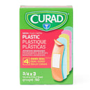 Adhesive Strip Curad Plastic Neon 3/4 X 3 Inch Sterile (Case of 1200)