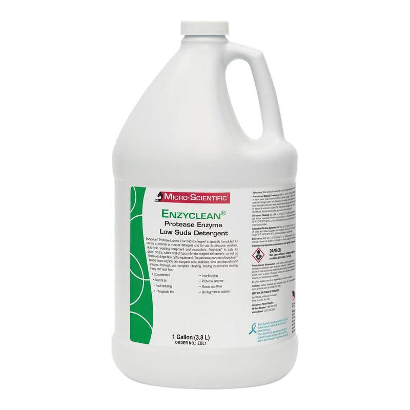 Enzymatic Instrument Detergent Enzyclean Liquid Concentrate 1 gal. Jug Fresh Scent (Case of 4)
