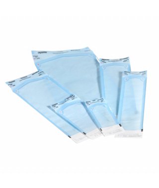 SPS Medical Supply Duo-Check Self-Seal Sterilization Pouch, 12 x 15 Inch (500/CS) 