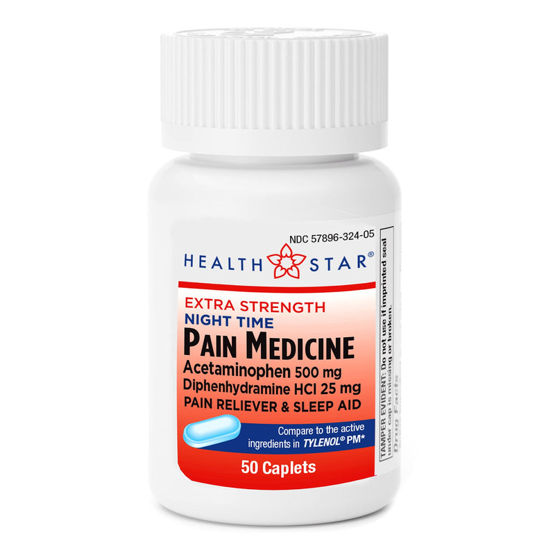 Health Star Nighttime Pain Reliever and Sleep Aid (Case of 12)