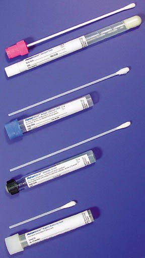 Fisherbrand Specimen Collection & Transport System w/ Stuart Medium Additive (Box of 50)