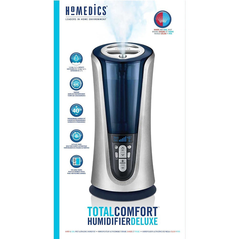 HoMedics TotalComfort Deluxe Humidifier, 1.5 gallon