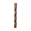 Mabis Healthcare Brazos Twisted Oak Cane, 37-Inch Height, Brown 