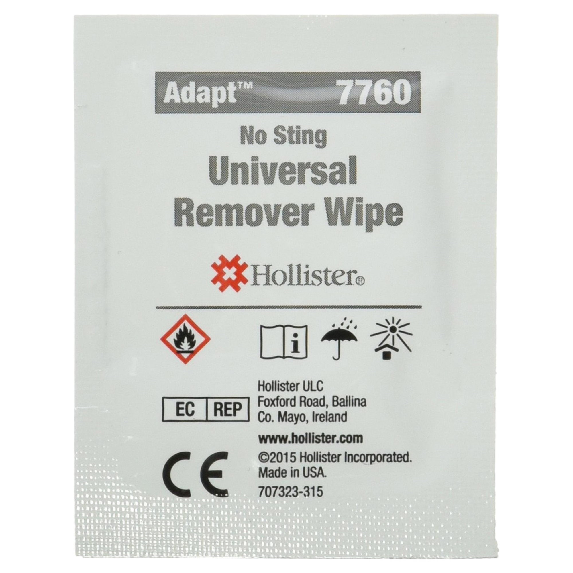 Hollister Adapt Adhesive and Barrier Remover, 1-1/2 x 2 Inch (50/BX) 