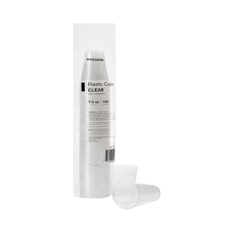 McKesson Polypropylene Drinking Cup, 7 oz., Clear (Case of 2000)