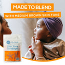 TruColour Brown Adhesive Strip, Spot (Case of 2500) 