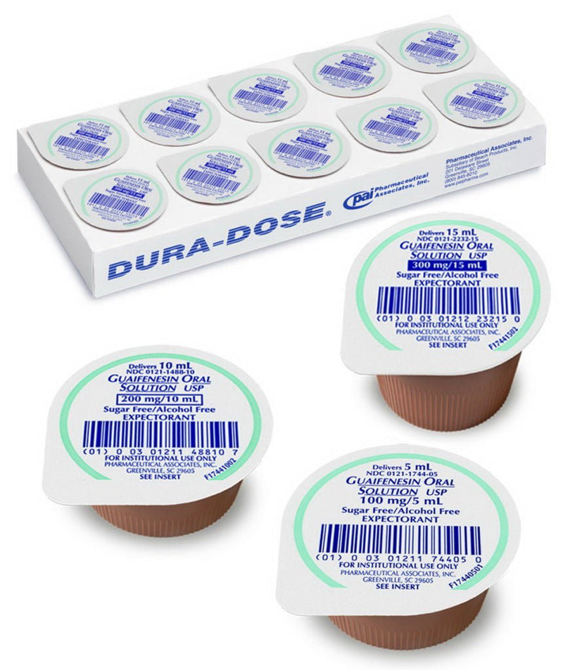 Dura-Dose Guaifenesin Oral Solution USP for Children (Case of 100)