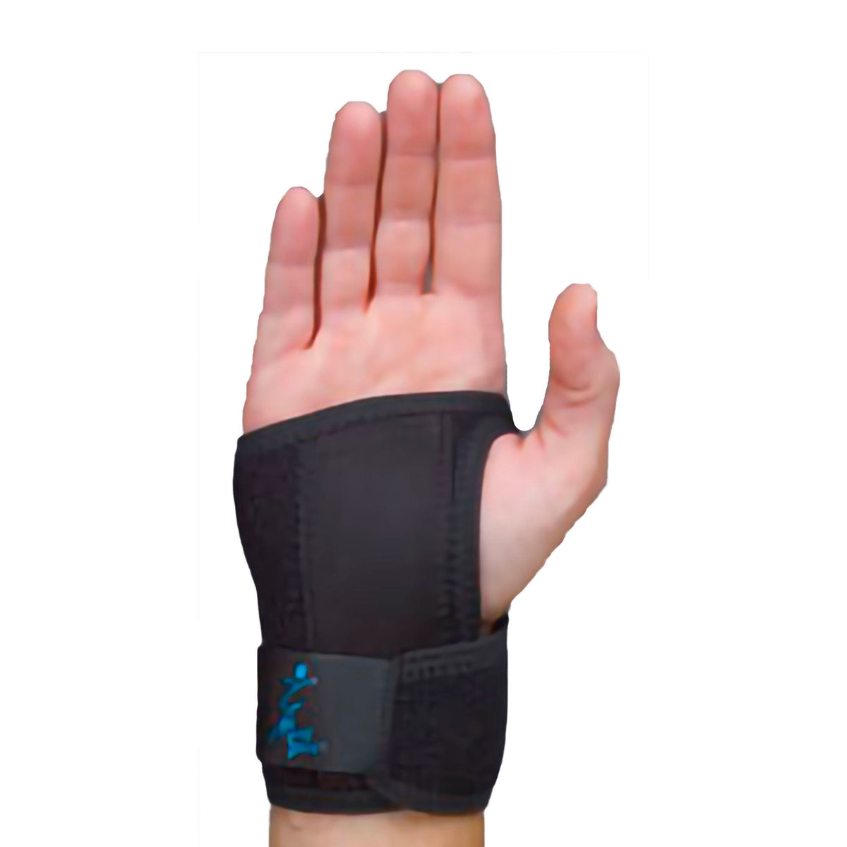 Wrist Splint GelFlex Contoured Polymer Gel / Mineral Oil Right Hand Black Medium (Each)
