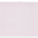 Philips ECG Recording Paper Thermal 8.5x11 Z-Fold Red Grid M3707A (100/PK) 