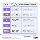 Seni Active Super Plus Overnight Heavy Absorbent Underwear, Medium (Case of 80)
