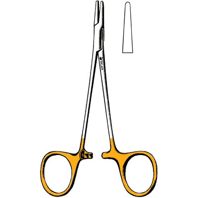Sklar TC Webster / Halsey Needle Holder - 5-1/4", Smooth - 21-8002 