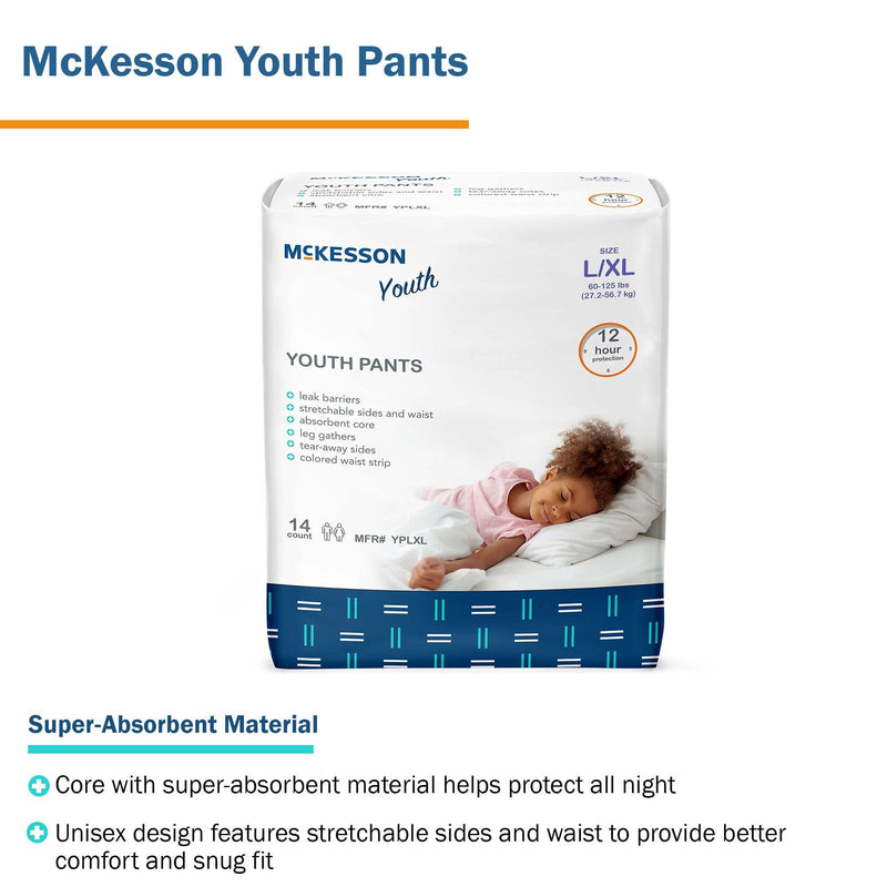 McKesson Youth Pants, Large/X-Large (56/CS)
