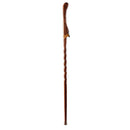 Brazos Twisted Oak Hitchhiker Handcrafted Walking Stick, 58-Inch, Red (Each)