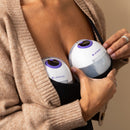 Emerson Healthcare Lansinoh DiscreetDuo Wearable Breast Pump for Quiet Hands-Free Pumping (8/CS) 