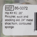 FabLife Hip Kit with 26 Inch Reacher and 24 Inch Metal Shoehorn (Each)