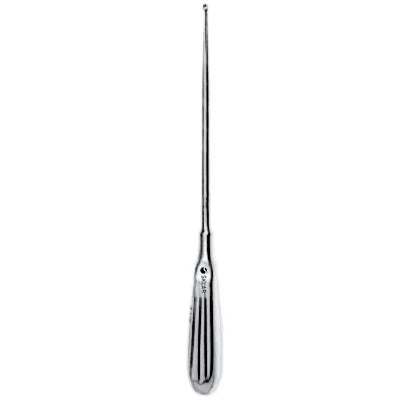 Sklar Bushe Curette - 10", Curved,