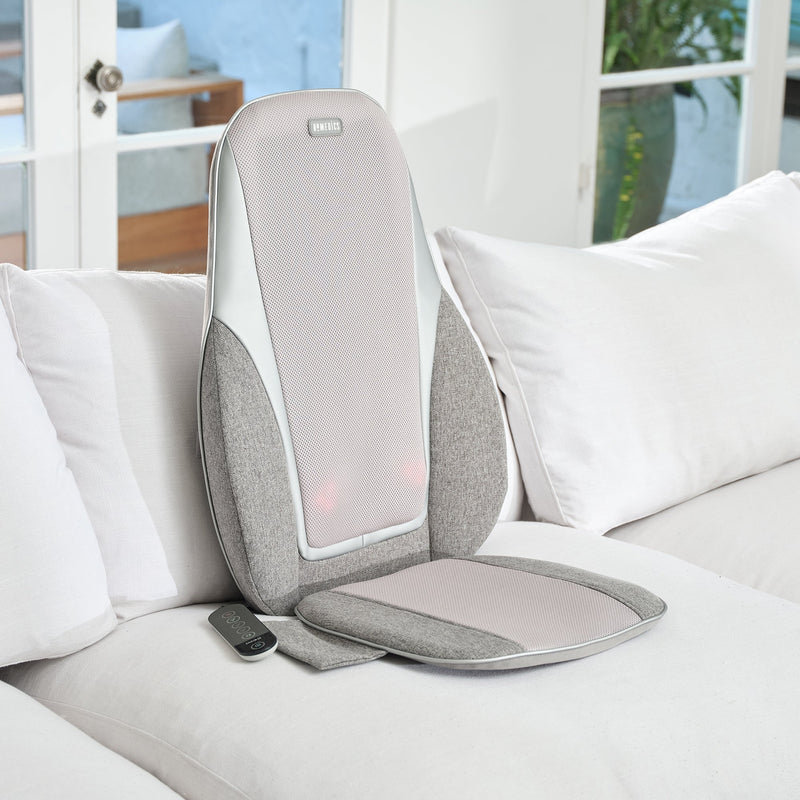 HoMedics USA LLC Massage Cushion with Heat HoMedics Shiatsu Pro 5-5/16 X 17-1/2 X 24-1/2 Inch 