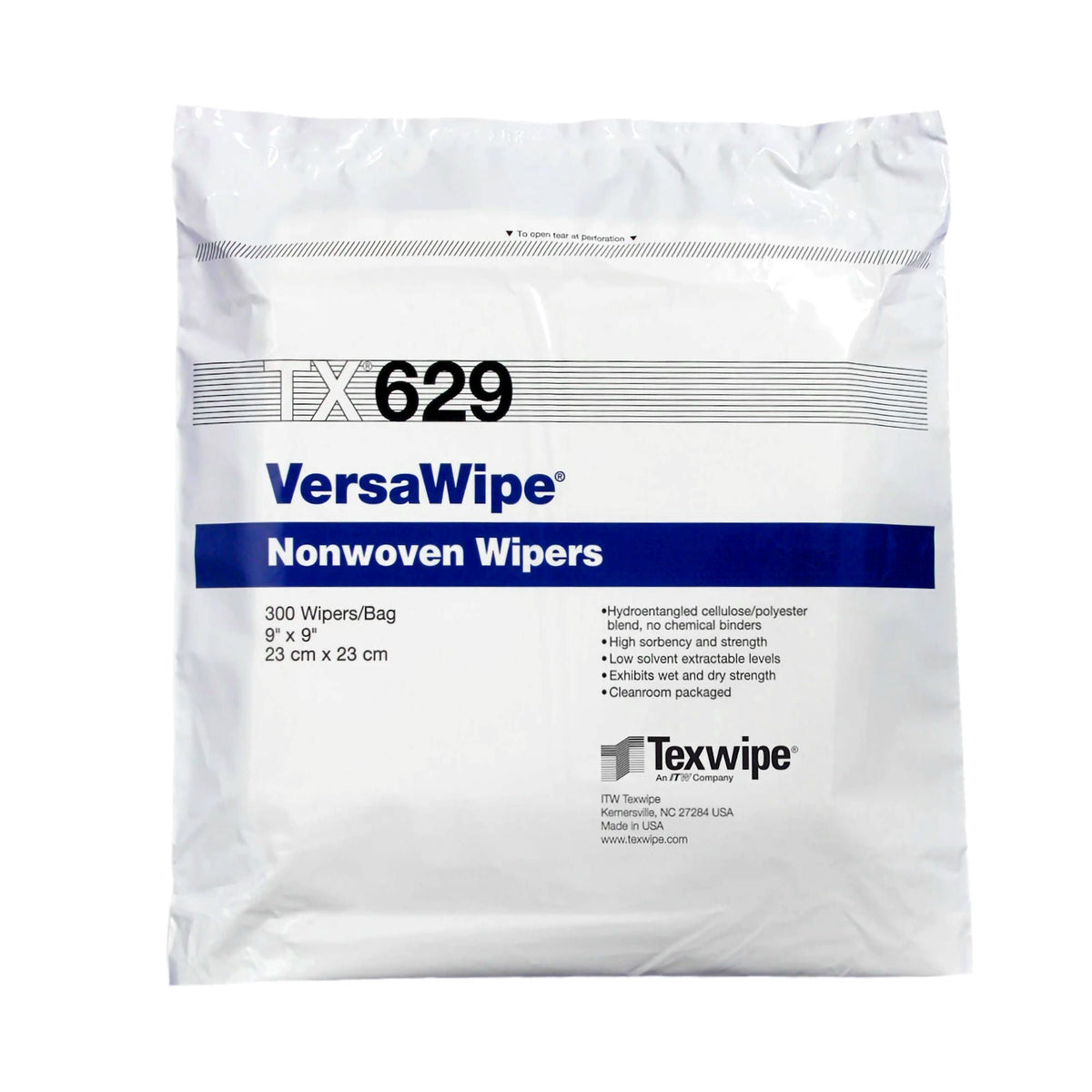 VersaWipe Cleanroom Wipe (Case of 3000)