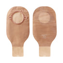 New Image 18124 Beige Colostomy Pouch, Pre-cut to Fit 70 mm Stomas, Blue Match (Box of 10)