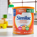 Similac Sensitive Powder Infant Formula, 12-ounce can (Case of 6)