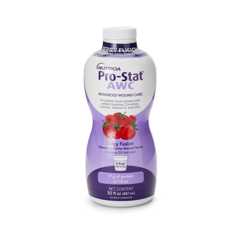 Pro-Stat AWC Berry Fusion Complete Liquid Protein for Wound Healing, 30-oz. (Case of 4 Bottles)