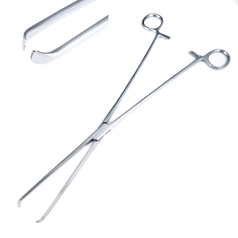Sklar Allis Tissue Forceps - 6", Angled, 4x5 Teeth - 36-2162